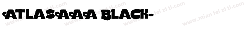AtlasAAA Black字体转换